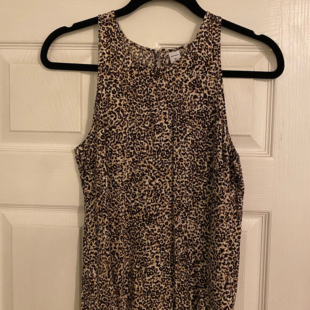 Old Navy Leopard Print Swing Tank